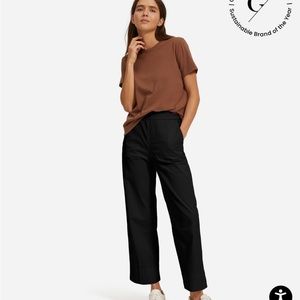 Everlane black easy pant